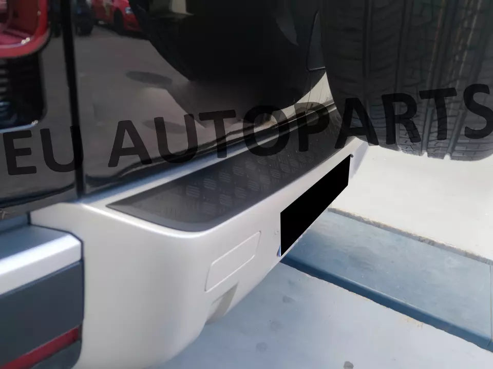 9 PIECE CHEQUER PLATE BLACK BODY TRIM KIT FOR LAND ROVER DEFENDER 90 L663 2020+